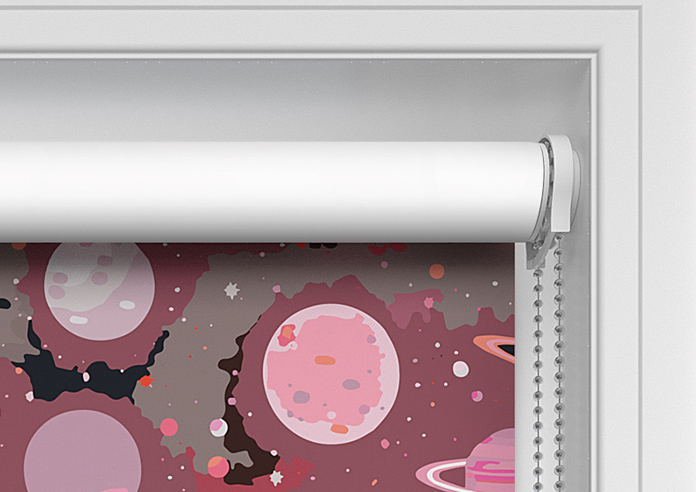 Interstellar, Nebula Pink - Twist&Fit Roller Blind - Image 10